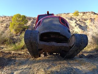 Oruga de goma para giratoria  5t