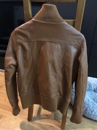 Chaqueta de cuero vintage