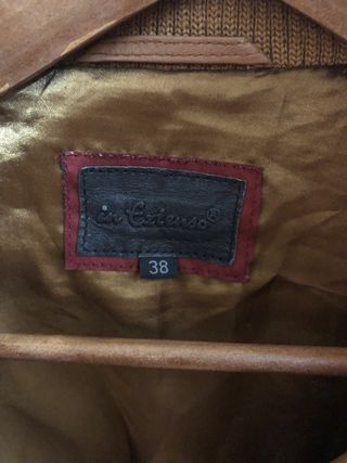 Chaqueta de cuero vintage