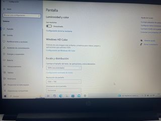 Ordenador portatil HP 8 ram 500ssd