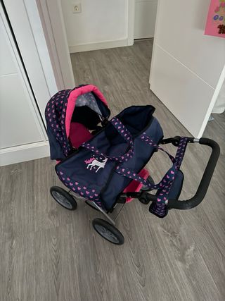 Carrito bebe muñeco infantil 18 meses hasta 3 años