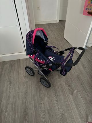 Carrito bebe muñeco infantil 18 meses hasta 3 años