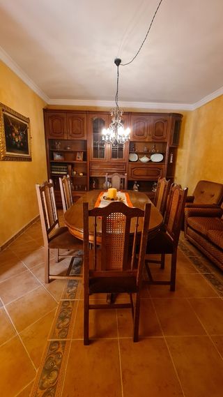 MUEBLE COMEDOR Y MESA RUSTICO