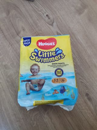 19 Pañales de agua T.5-6