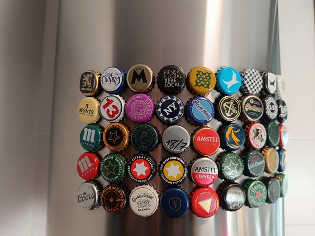 Imán chapa cerveza La Lagunita