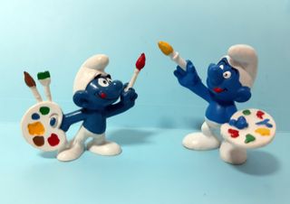 Figuras PVC - PITUFOS ORIGINALES SCHLEICH