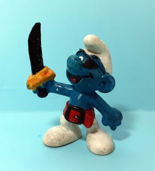 Figuras PVC - PITUFO PIRATA