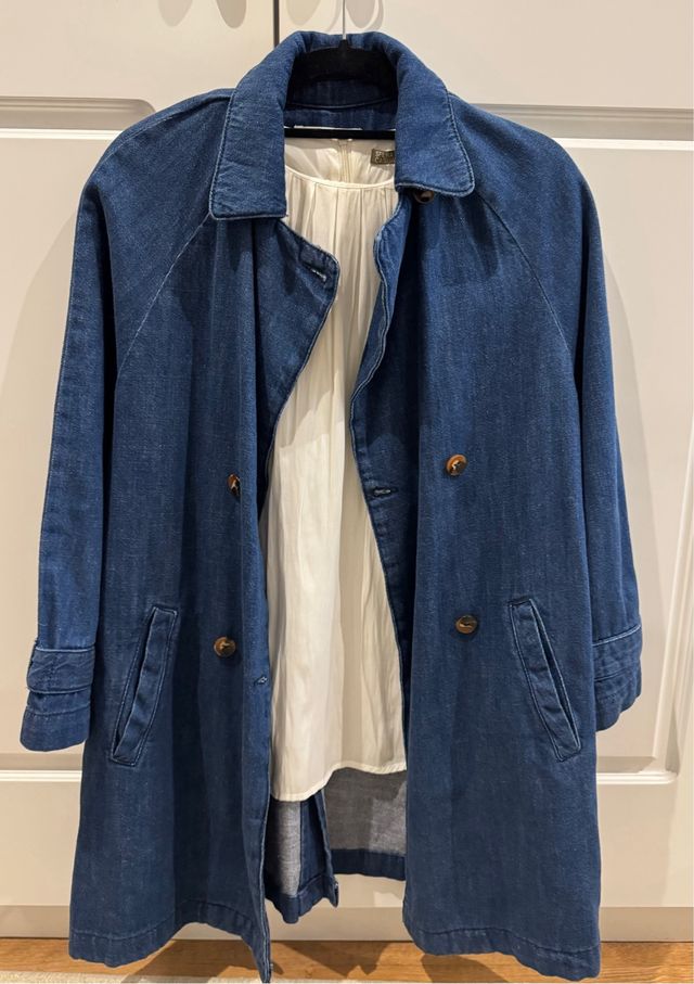 Gabardina vaquera Zara