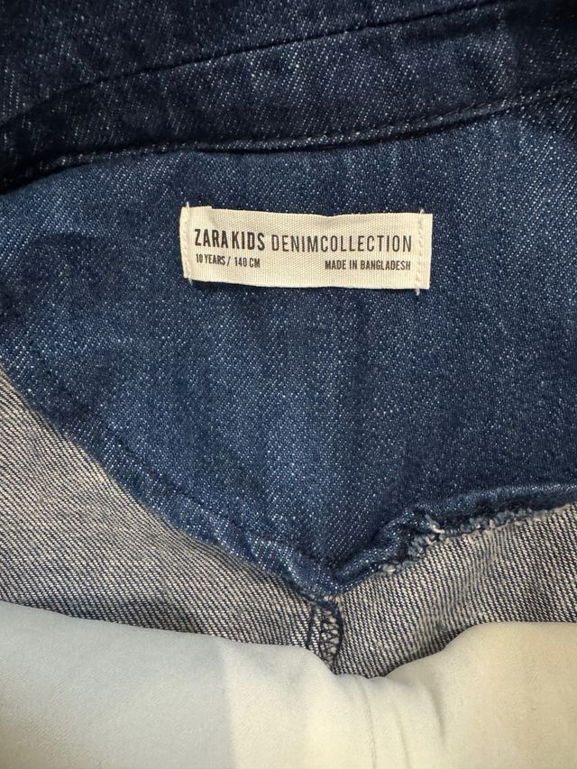 Gabardina vaquera Zara