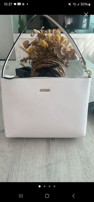 Bolso guess  blanco 