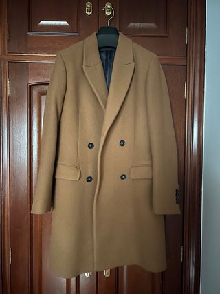 Abrigo Mango talla M lana