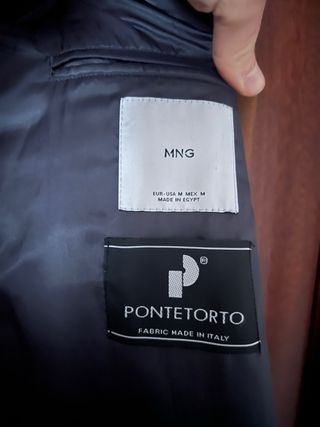 Abrigo Mango talla M lana