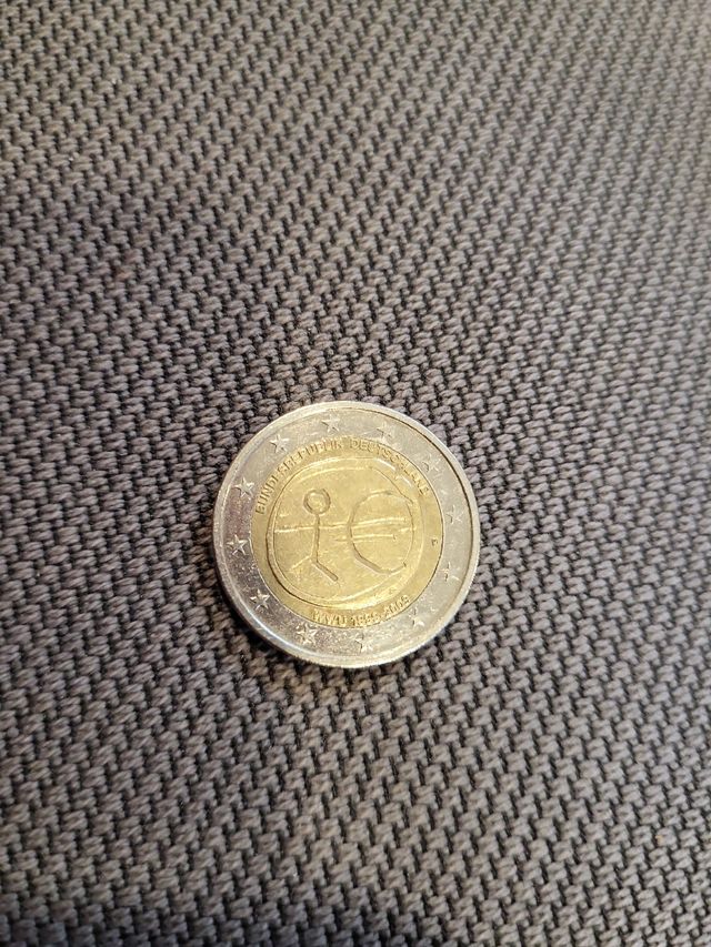 MONEDA 2 € 1999 ALEMANA CON LETRA D