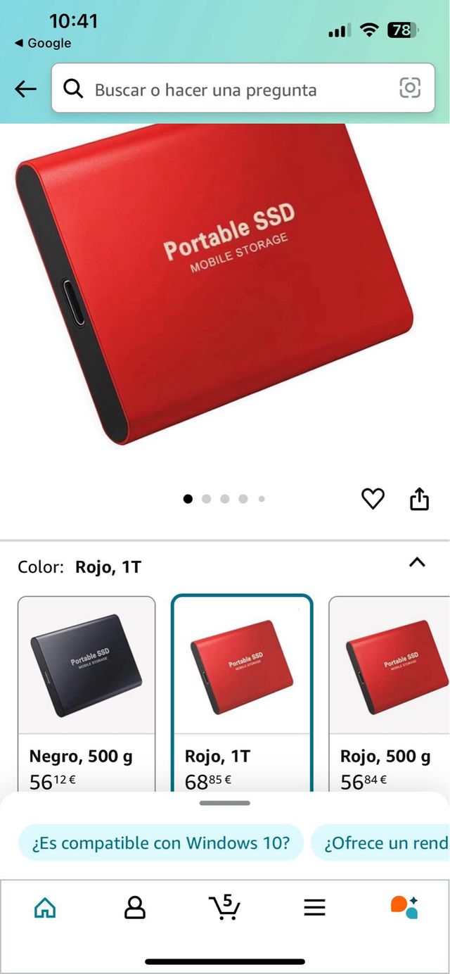 Unidad de estado sólido