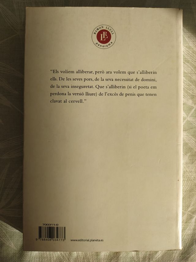 Dona alliberada, home emprenyat