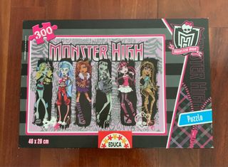 Puzzle de 300 piezas de las Monster High. Educa