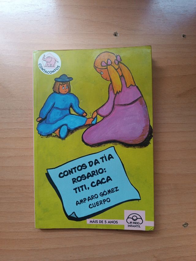 Contos da tía Rosario: Titi, caca (O Elefante contacontos) (Galician Edition)