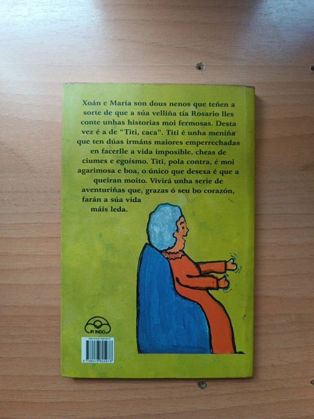 Contos da tía Rosario: Titi, caca (O Elefante contacontos) (Galician Edition)