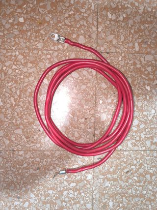 Cable batería positivo 1cm grosor 375 cm