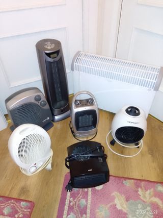 Varios calentadores de aire