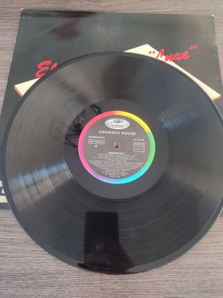 2 vinilo, Crowded House y Wet Wet Wet