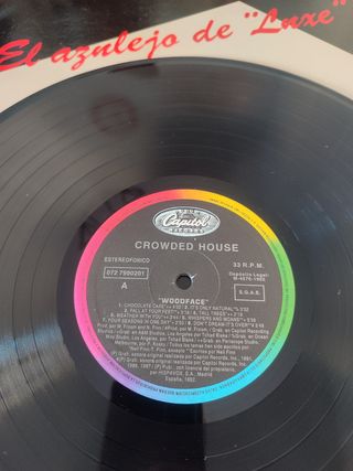 2 vinilo, Crowded House y Wet Wet Wet