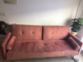Sofá Sklum Reclinable de 3 plazas 