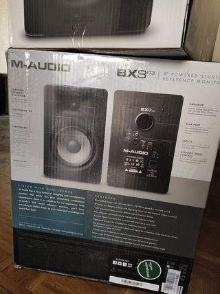 Monitores de estudio m audio bx-8 D3