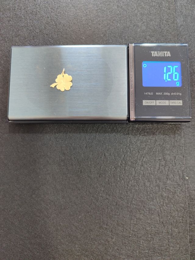 Colgante Trébol 🍀 Oro 18k