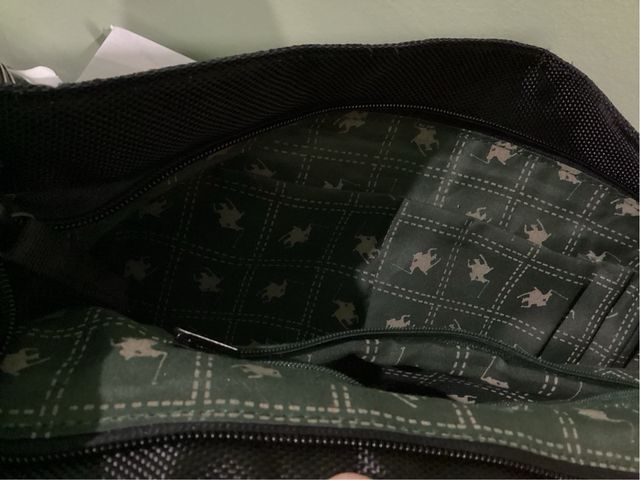 Bolso Polo negro. Unisex