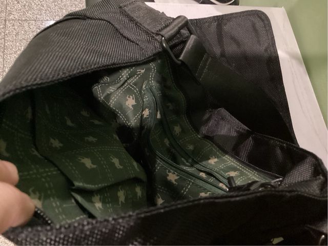 Bolso Polo negro. Unisex