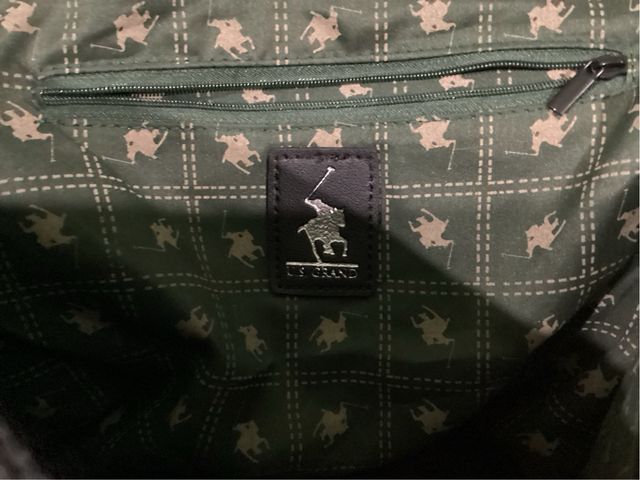 Bolso Polo negro. Unisex