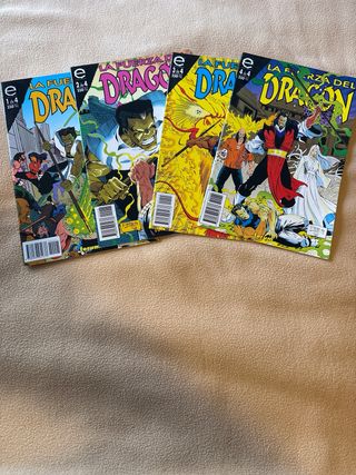 La fuerza del dragón miniserie cómic