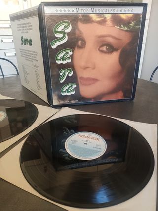 2 vinilos Caja coleccionista Sara Montiel