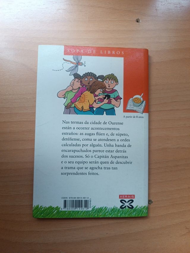 O Capitán Aspanitas e o misterio das Burgas (Infantil E Xuvenil - Sopa De Libros - De 8 Anos En Diante) (Galician Edition)