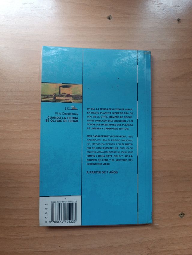 Cuando la Tierra se olvidó de girar (El barco de vapor / The Steamboat) (Spanish Edition)