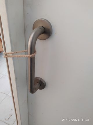 PUERTA MADERA LACADA BLANCA (OJO DE BUEY) 
