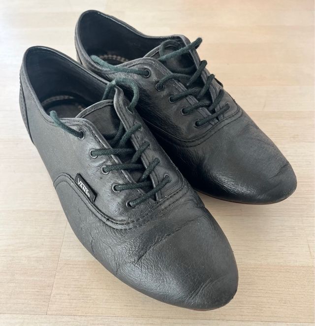 Zapatos Vans de piel