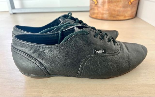 Zapatos Vans de piel