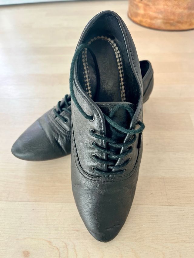 Zapatos Vans de piel