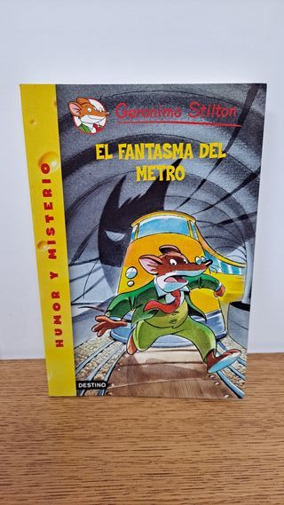 El fantasma del metro: Geronimo Stilton 12 (Spanis