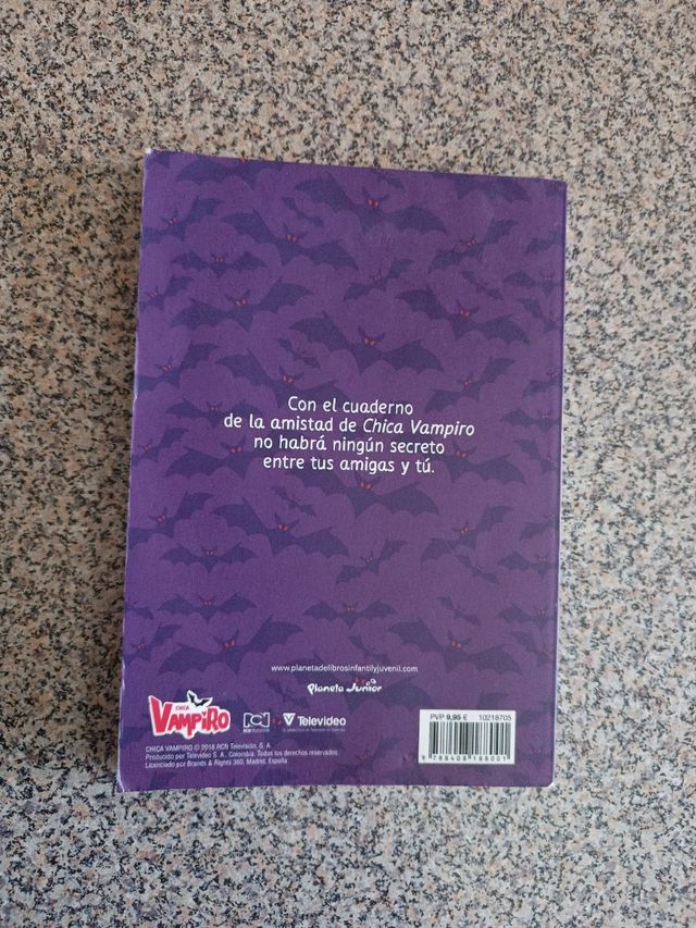 Chica Vampiro. Cuaderno de la amistad