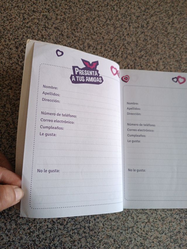 Chica Vampiro. Cuaderno de la amistad