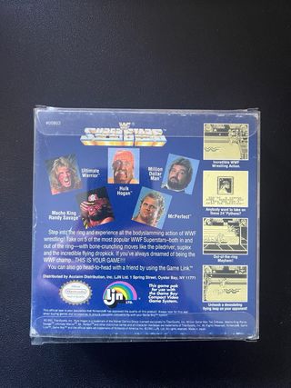 Game Boy WF Super Stars Hulk Hogan