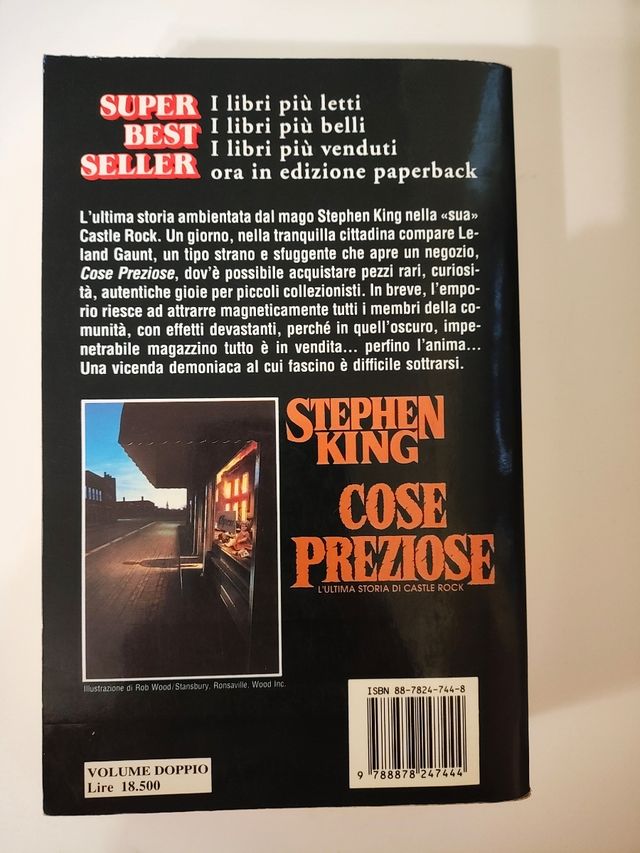 Stephen King Cose Preziose