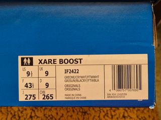 Adidas Xare BOOST n43 sin estrenar