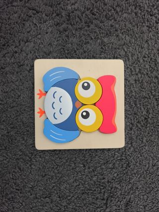 Pack 5 puzzles madera