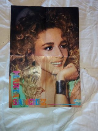 Poster vintage Marta Sánchez
