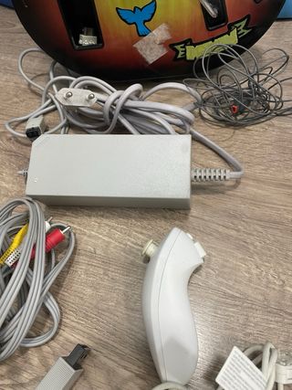 Wii+guitarra+wii balance+4 juegos