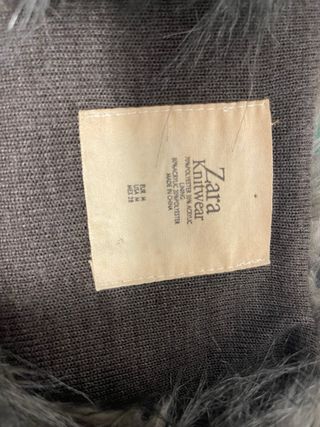 Chaleco pelo, Zara en perfecto estado